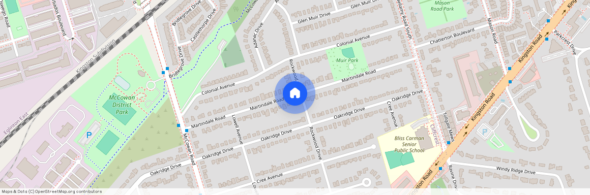43 Martindale Road Unit# # BSMT, Toronto