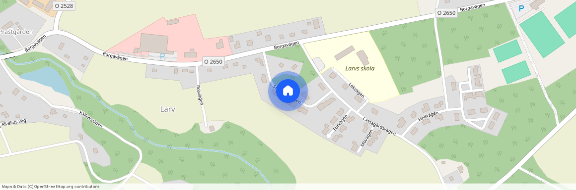 Småkullavägen, Larv