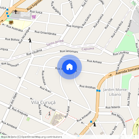Rua Anhangüera, Vila Curuçá, Santo André
