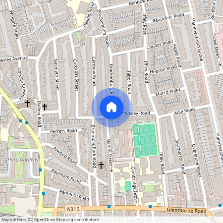 Aldensley Road, Brackenbury Village, W6