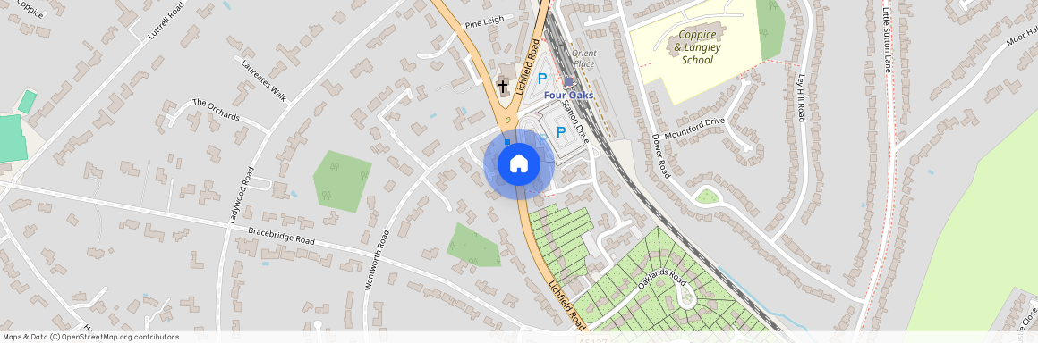 Lichfield Road, Sutton Coldfield, West Midlands, B74