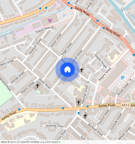 ** Leopold Street - Front door access 4 bed 2 bath, LE11 5DN, Loughborough