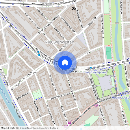 Nieuwe Westen, 3023 GD, Mathenesserlaan, Rotterdam