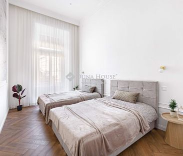 For rent Apartment, Budapest 6 district Nappali 2 hálós 2 fürdős luxuslakás kiadó a Parlamentnél – 1. fotó