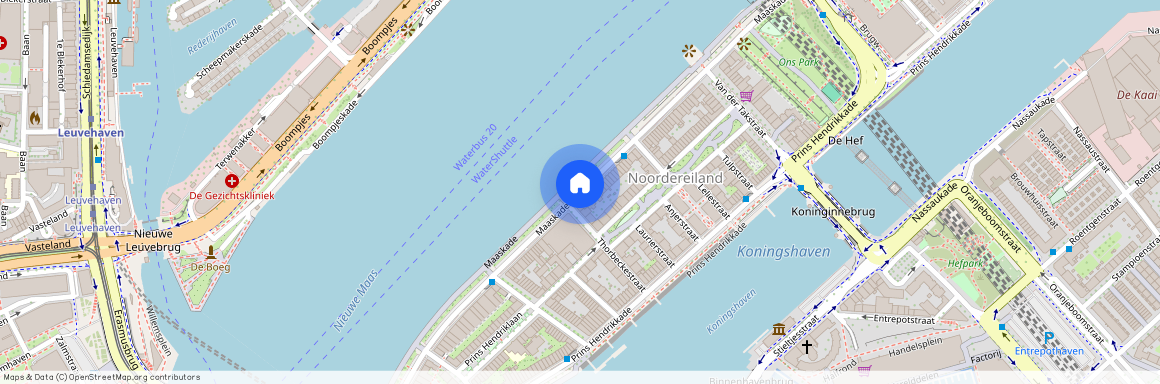 Noordereiland, 3071 NJ, Maaskade, Rotterdam