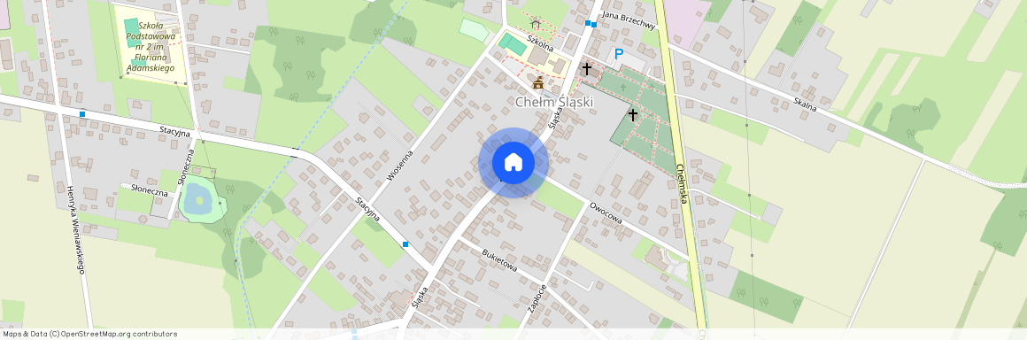 ul. Śląska, Chełm Śląski, Chełm Śląski, bieruńsko-lędziński, śląskie