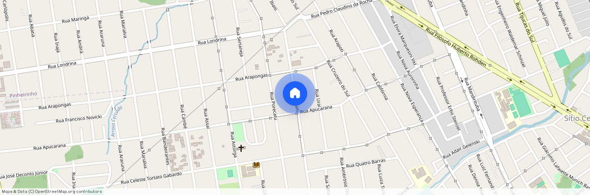 Rua Ibaiti, Sítio Cercado, PR, Curitiba
