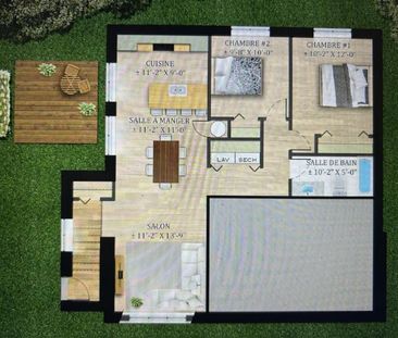 4 1/2 - Deux-Montagnes - 1 700 $/mois - Photo 4