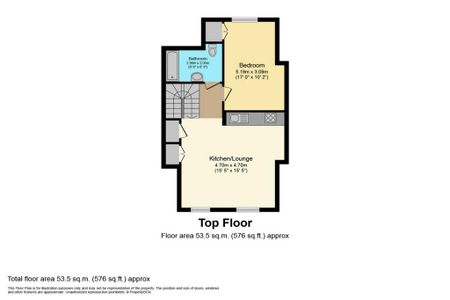 1 bedroom maisonette to rent - Photo 2