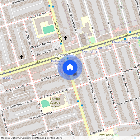 google map, Old Toronto, Old Toronto, Toronto, M6H 3L9