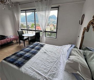 Einzimmerwohnung möbliert in der Moncucco-Zone mit Seeblick - Foto 1