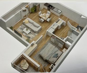 Location appartement 2 pièces, 46.69m², Le Havre - Photo 1
