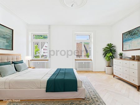 Charmante 3.5-Zimmer-Wohnung in denkmalgeschütztem Gebäude in Büsserach - Photo 4