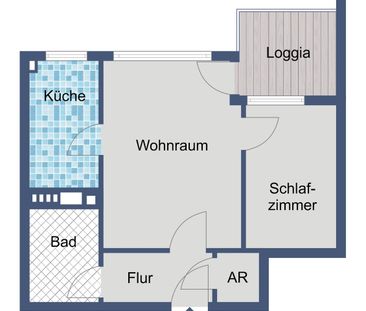 *WBS erforderlich* - Erdgeschosswohnung sucht Nachmieter! - Photo 1