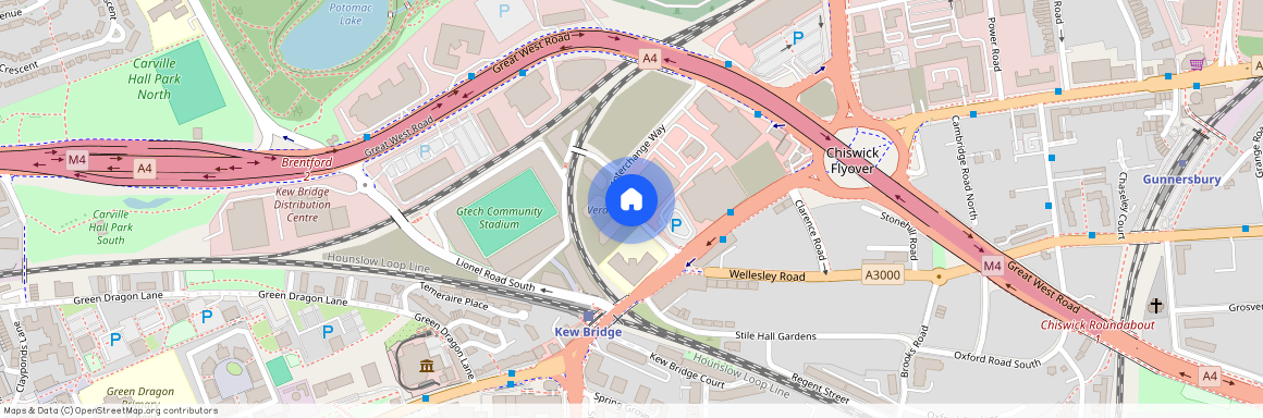 Kew Curve, Capital Interchange Way, Brentford, TW8