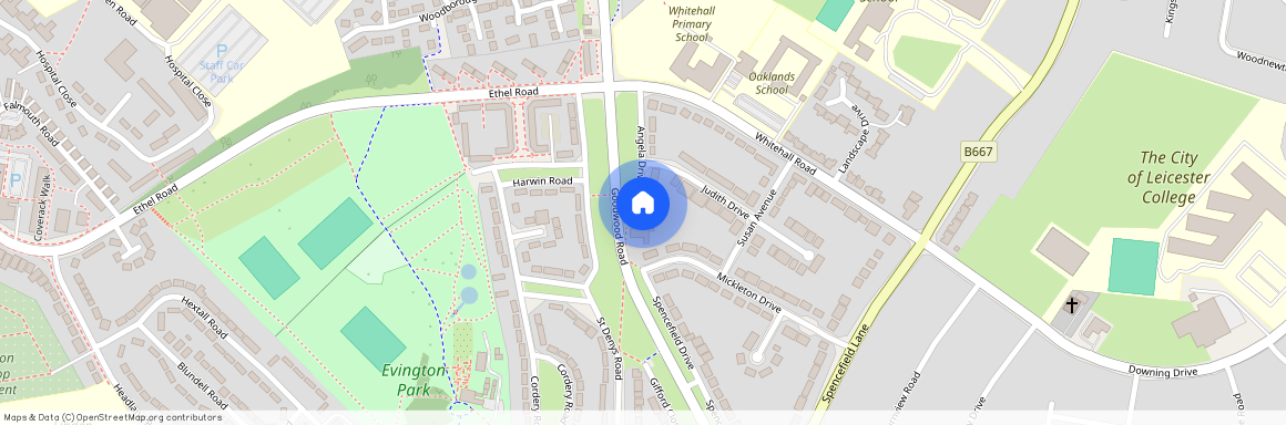 3 Bed Semi – Detached House – Angela Drive, Leicester, LE5 6FD. £1095PCM