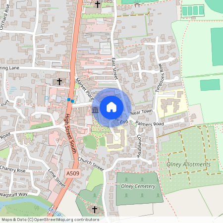 Silver End, Olney, Buckinghamshire, MK46