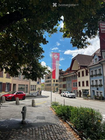 Teilmöblierte 90m2 Maisonette im Städtchen Aarburg - Foto 5