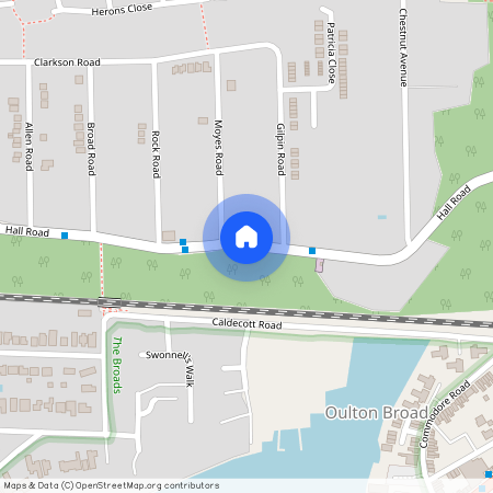 Hall Road, Oulton Broad, NR32