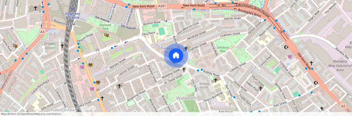 Mansfield Point, Rodney Road, Elephant & Castle, London, SE17