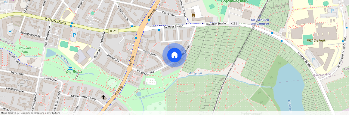 Blitzstraße 55, 24143, Kiel