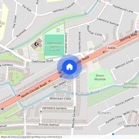 North Circular Road, Palmers Green, London