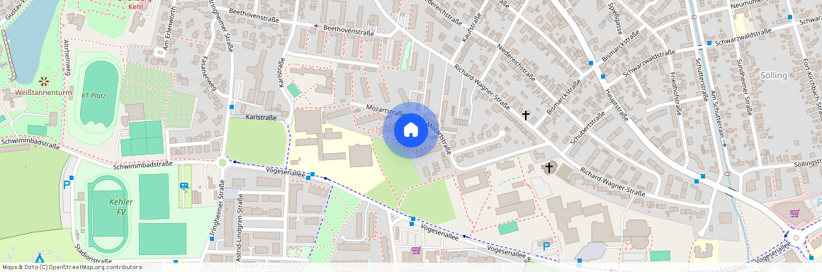 Mozartstr. 14, 77694 Kehl OT Sundheim