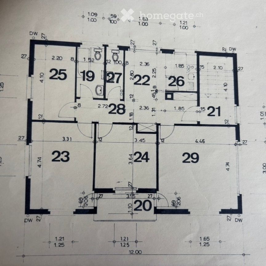 4.5-Zimmer-Wohnung mit Balkon in Ettingen - Foto 2