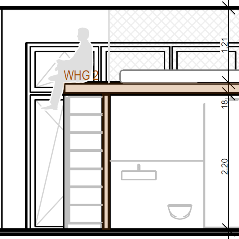 Modernes Einzimmerapartment im Elberfelder Kiez – ab 06/2026 - Photo 1