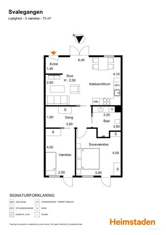 3-værelses lejlighed med egen have - Foto 3