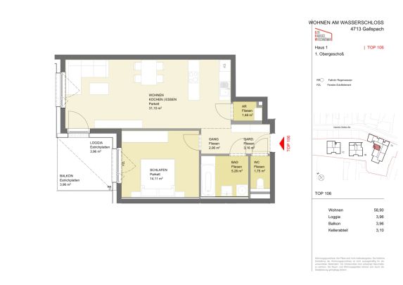 TOP 106 - Gallspach: Wohnen am Wasserschloss - Foto 1