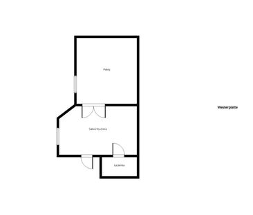 41m2 w ścisłym centrum Krakowa ul. Westerplatte - Zdjęcie 2