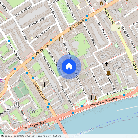 Paultons Street, Chelsea, London, SW3