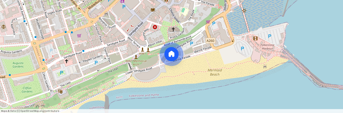 Marine Crescent, Kent CT20, Folkestone