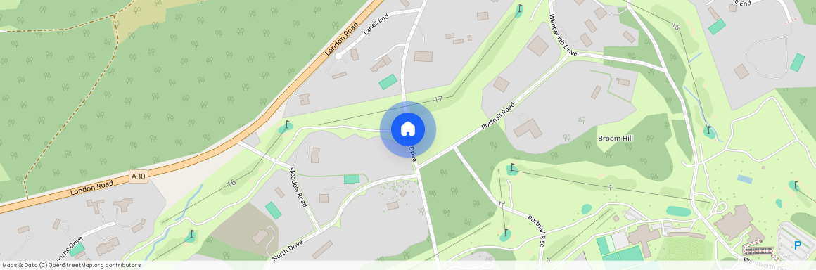 Portnall Drive, Virginia Water, Surrey GU25