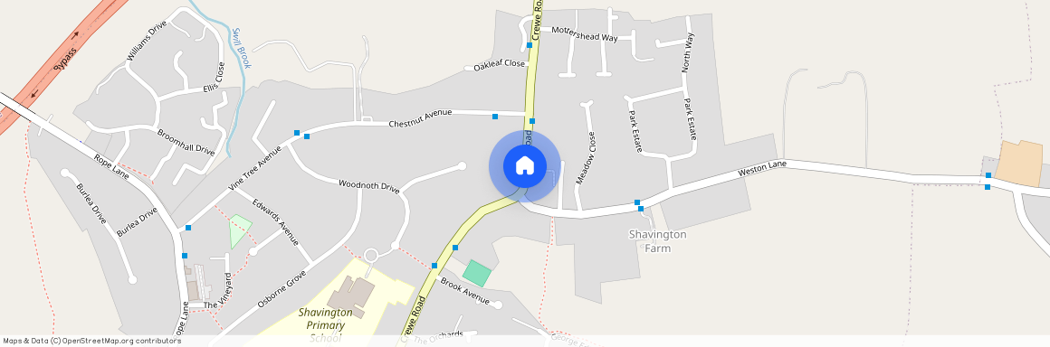 Crewe Road, Shavington, Crewe