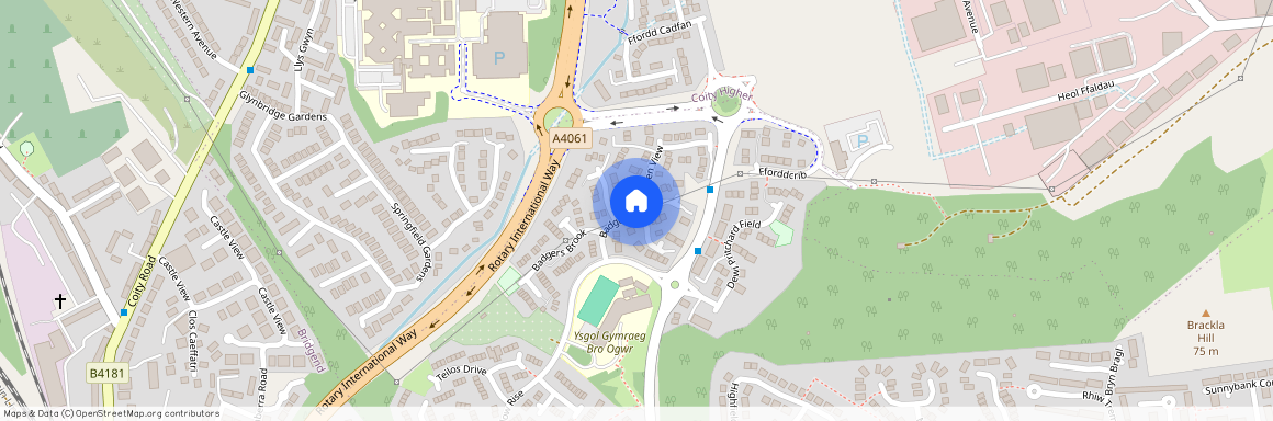 Badgers Mead, Brackla, Bridgend . CF31 2PZ