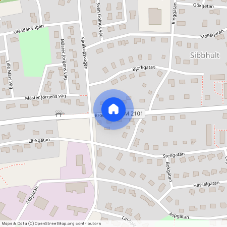 Brobyvägen, Sibbhult