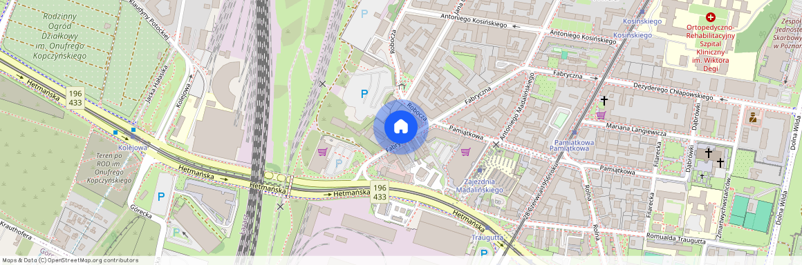 ul. Fabryczna 19, Wilda, Wilda, Poznań, wielkopolskie