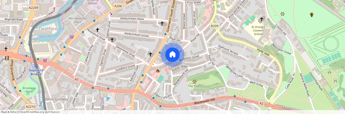 Blissett Street Greenwich SE10