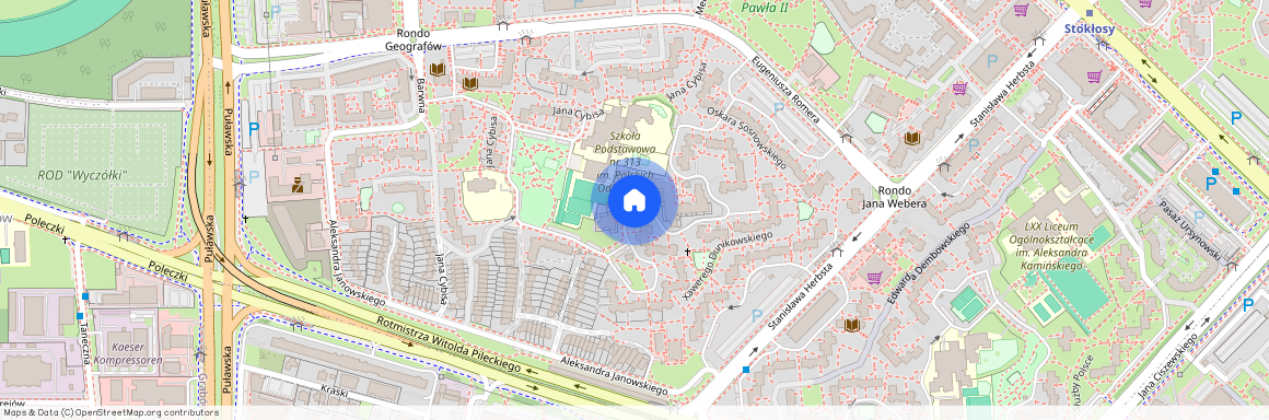 ul. Henryka Arctowskiego, Ursynów Północny, Ursynów, Warszawa, mazowieckie