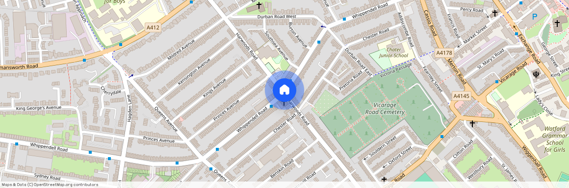 Harwoods Road, Watford, WD18