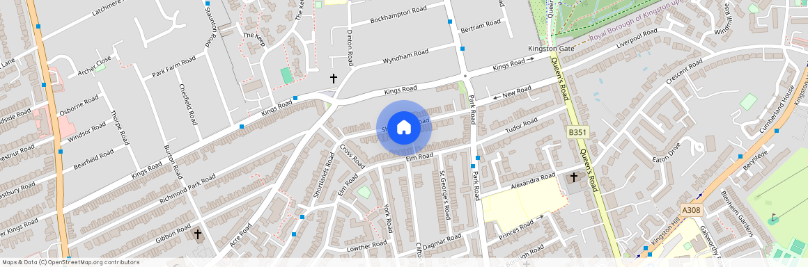 Shortlands Road Kingston upon Thames KT2, Kingston upon Thames, KT2