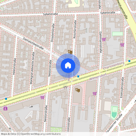 Damaschkestraße 7, 10711 Berlin, Deutschland