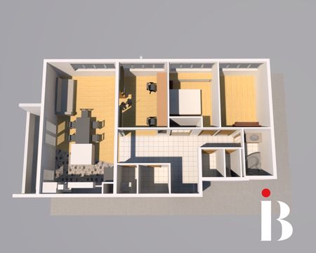 Location Appartement 4 pièces 78m² ST HERBLAIN 44800 - Photo 3