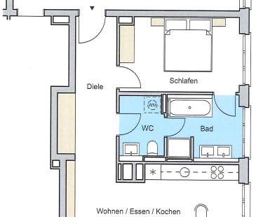 Neuwertige 2-Zimmer-Wohnung mit Wintergarten in Holzkirchen - Photo 1