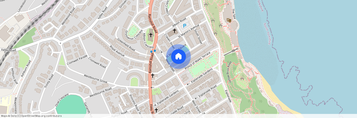 St Martins Square, Scarborough, North Yorkshire YO11 2DQ