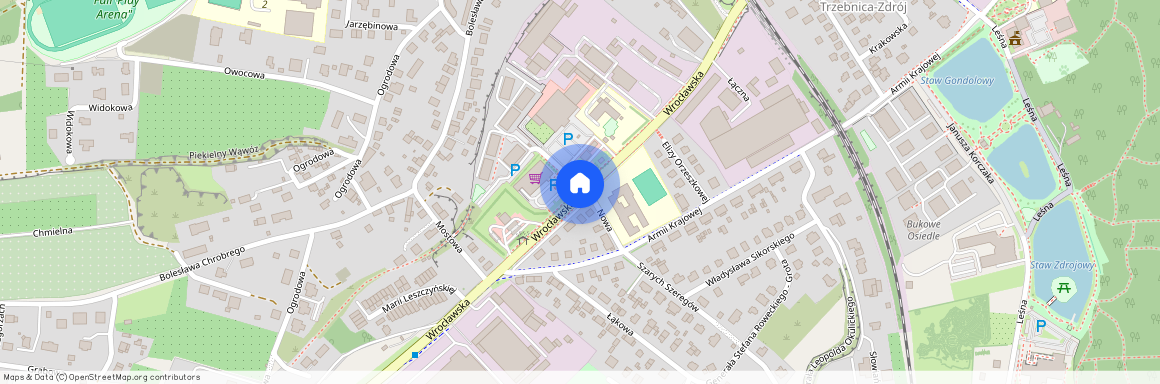 ul. Wrocławska, Trzebnica, Trzebnica, trzebnicki, dolnośląskie