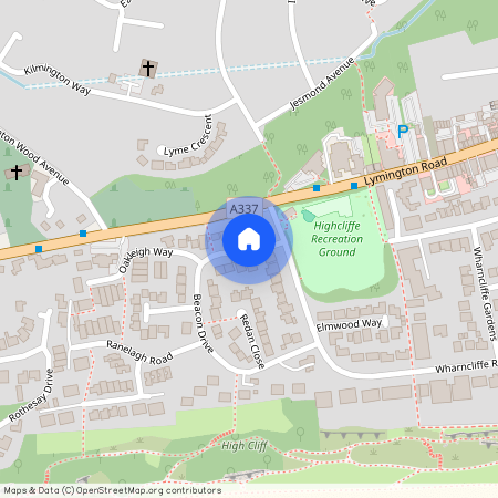 Beacon Drive, Highcliffe, Christchurch, BH23