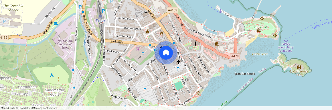 Trafalgar Road, Tenby, Pembrokeshire